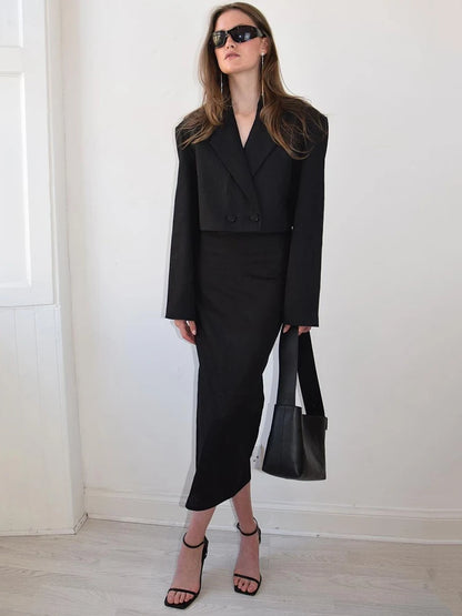 Top Mid length Skirt Party Formal