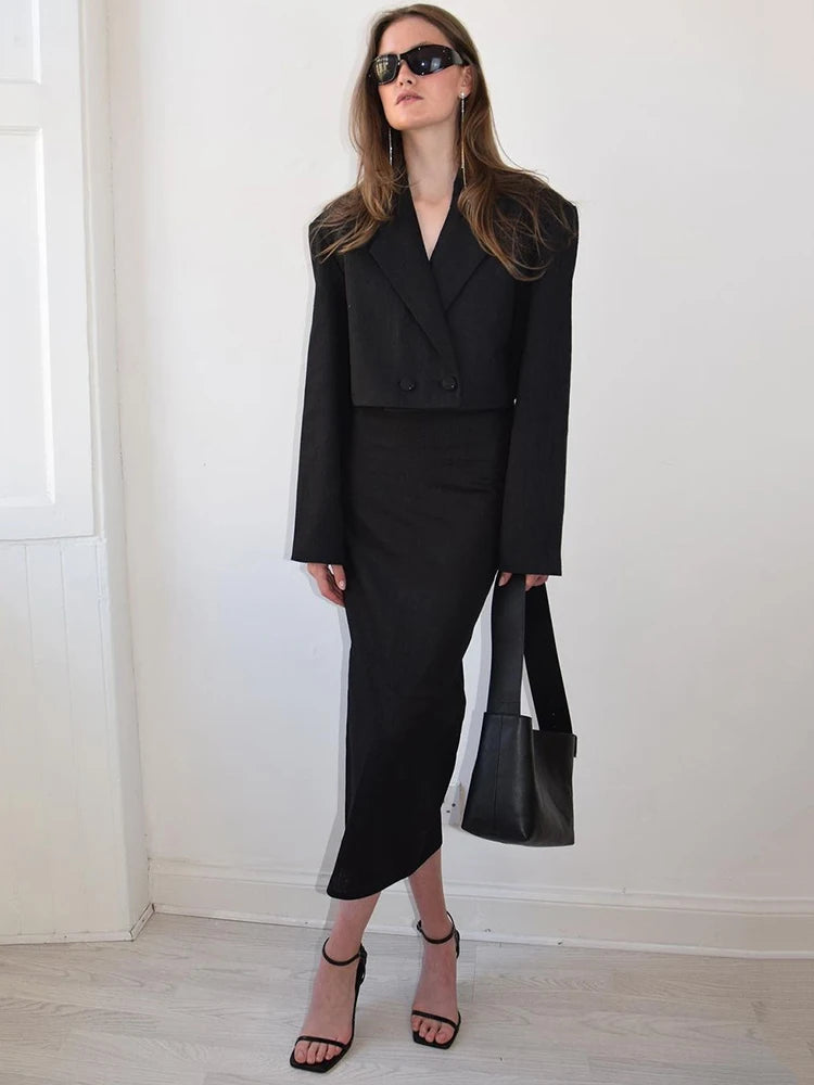 Top Mid length Skirt Party Formal