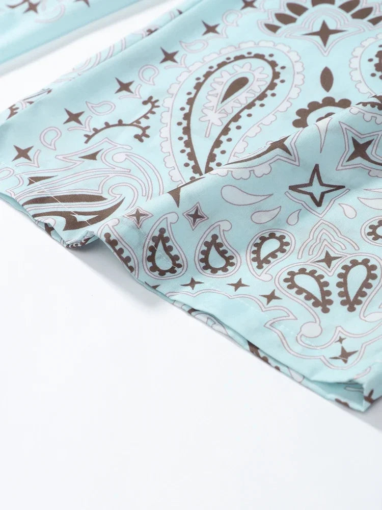 Icy blue Print set
