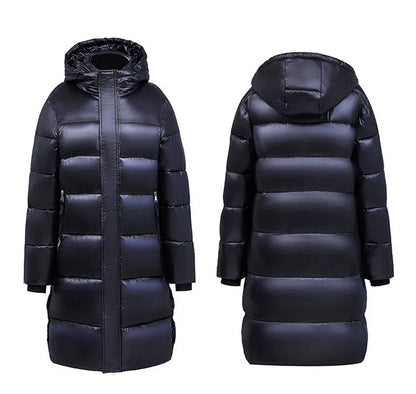 Black Gold Down Jacket For Women's Classics