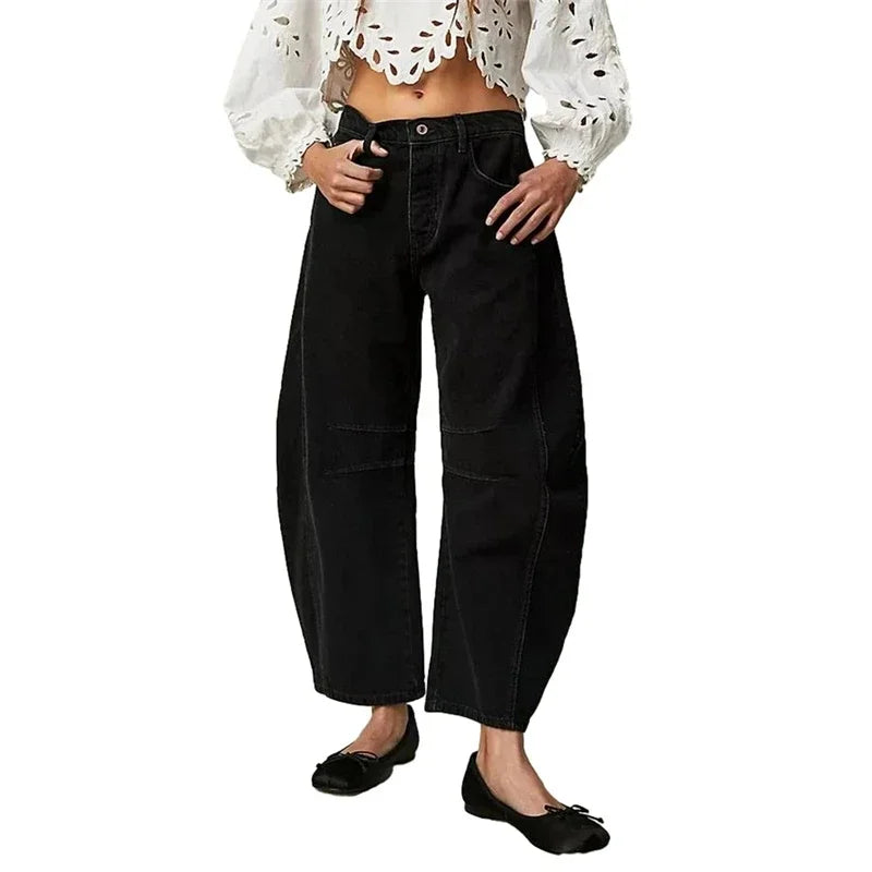 Zara Barrel Jeans