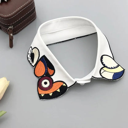 Embellished shirt collar- The royals collection