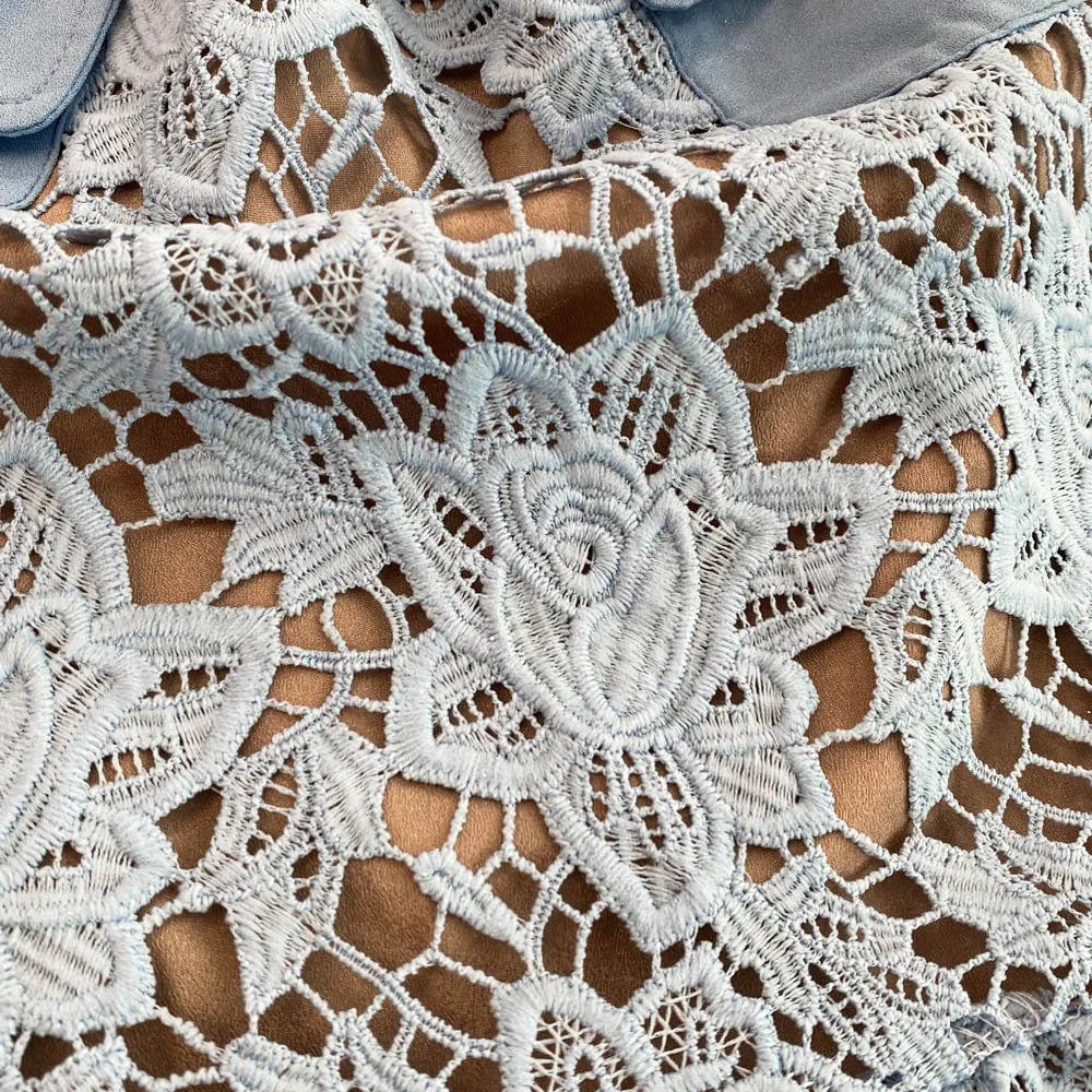 Lace Embroidery Fishtail Party Dresses