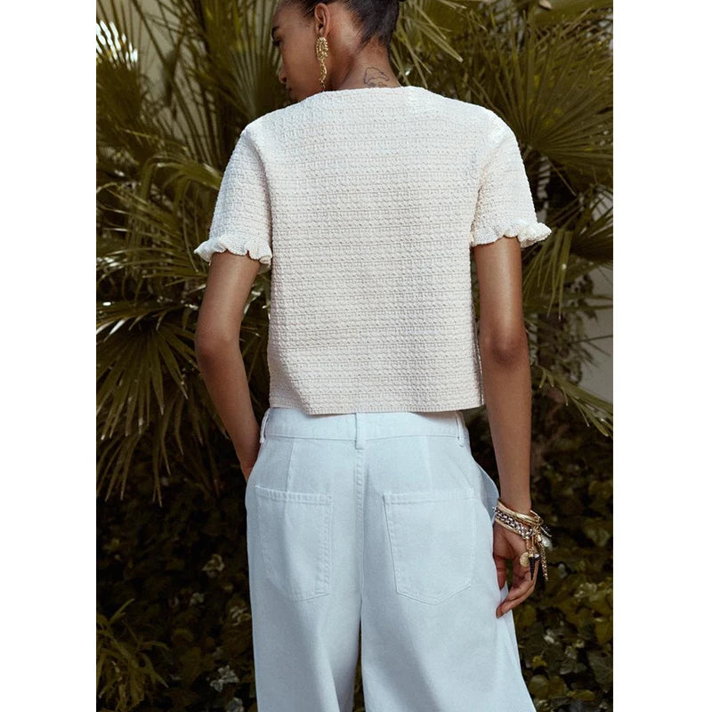 Spring Knitted Layered