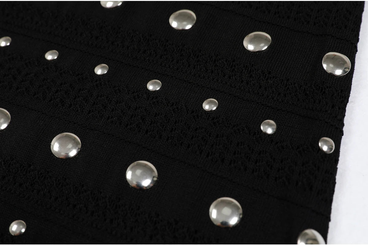 Sandro Riveted Black Dress dior