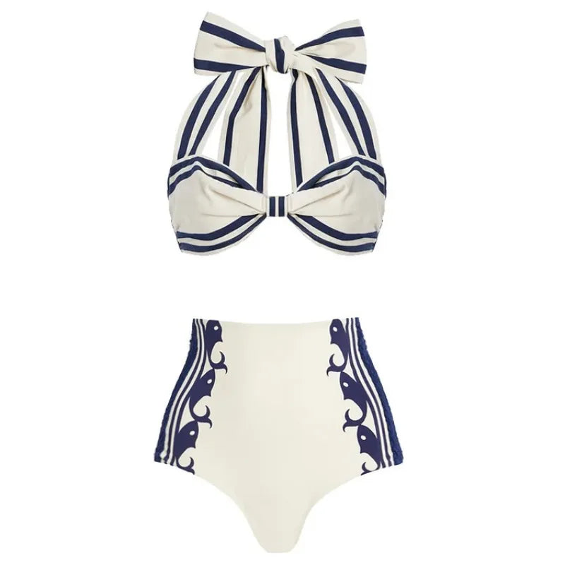 1White Dolphin Bikini Set trending
