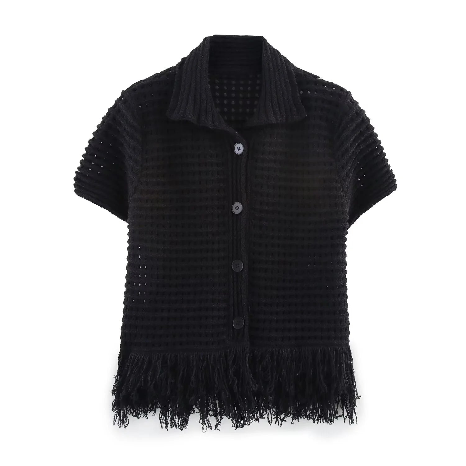Summer Elegant Knitted Tassel Set