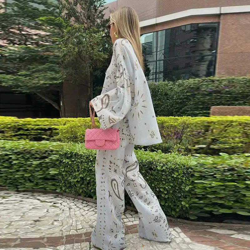 Resort Printed coord set