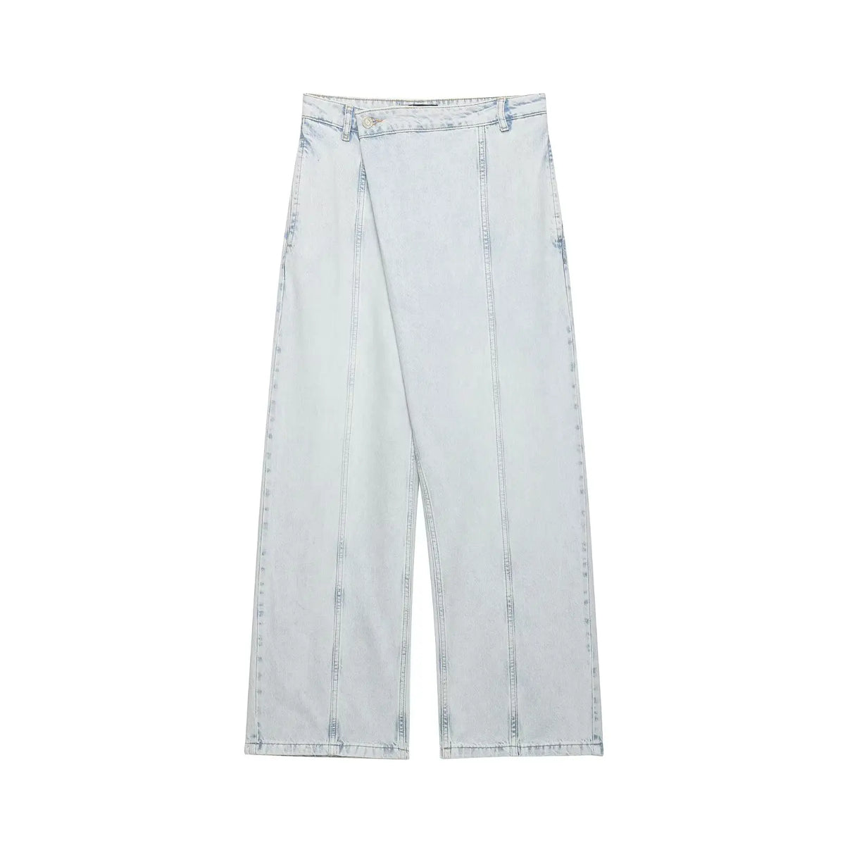 Fashionable Denim Vest And Pants Set Low Waist Long Pants Short Style Spring Season Chinese Brand Women's Clothing Ensemble
