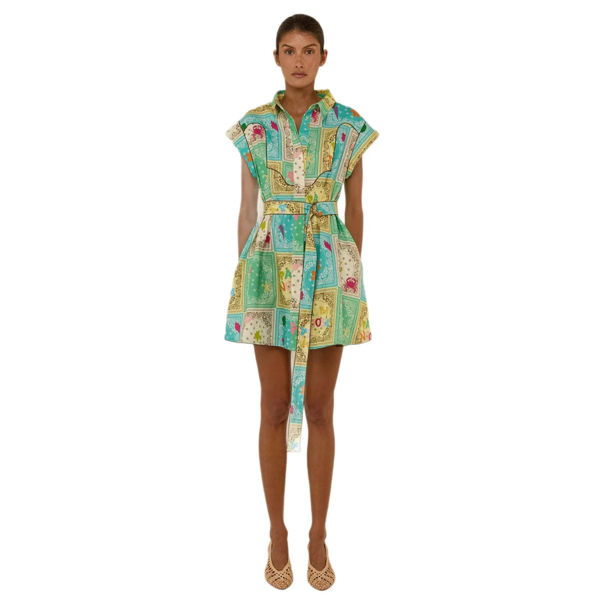 Green Boho Classy Alemais Sundress