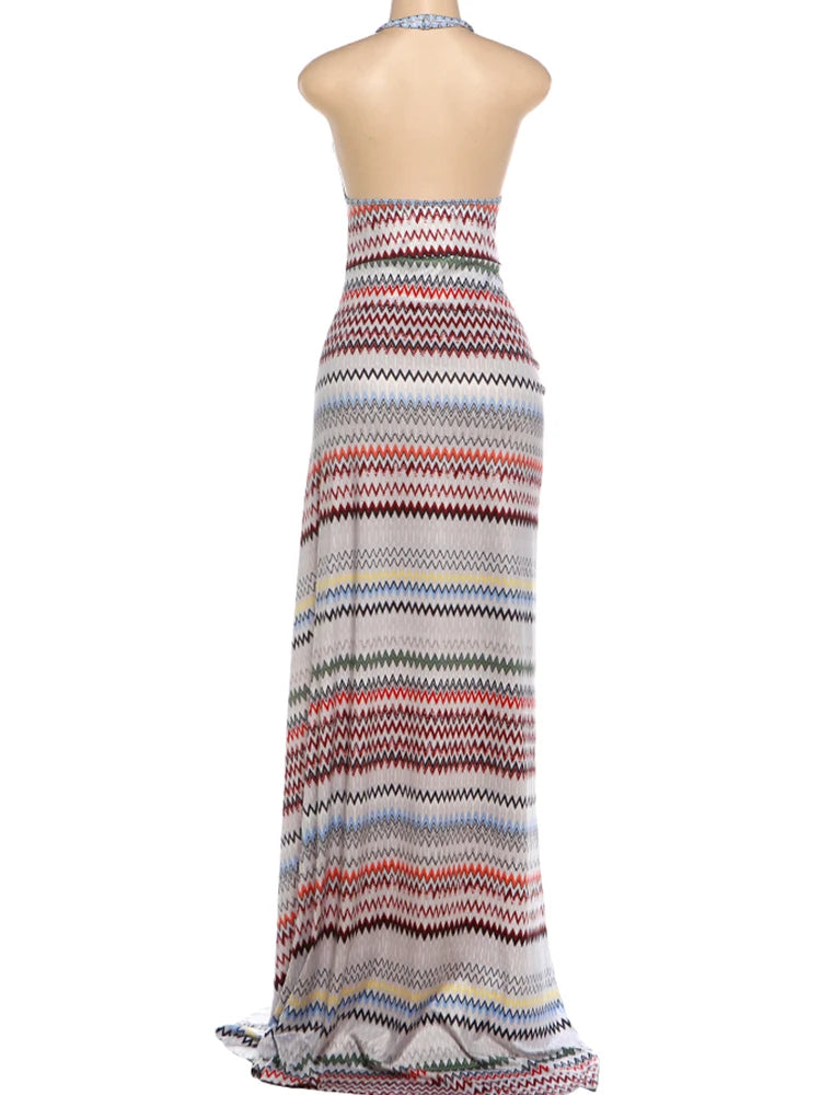 Missoni White Striped Long