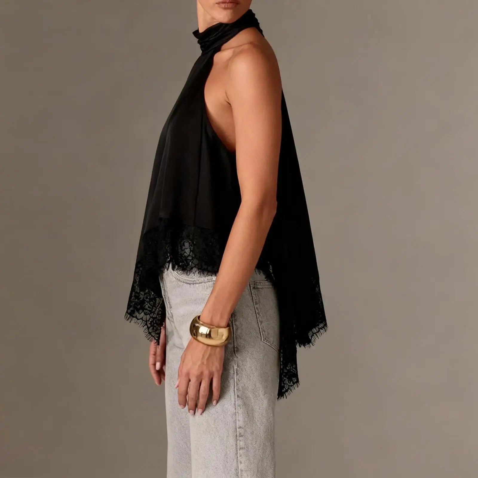 Asymmetrical Silky Top clio - Shellss