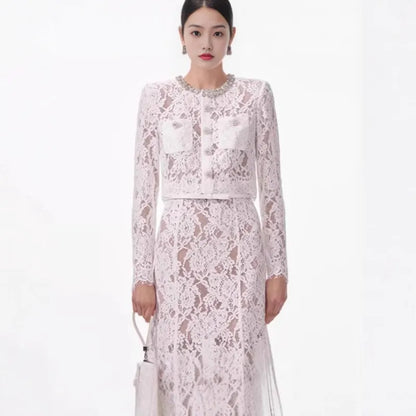 Diamond Drape Elegance