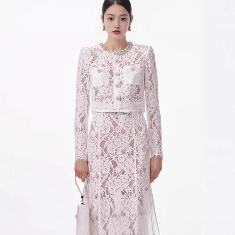 Diamond Drape Elegance