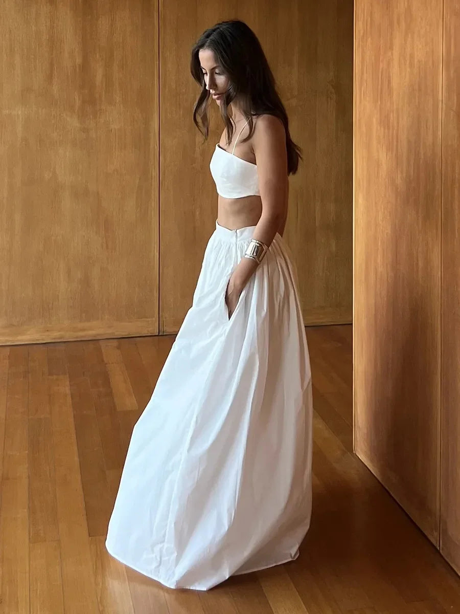 1 brown khaki white set