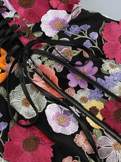 3D Flower Party Dress