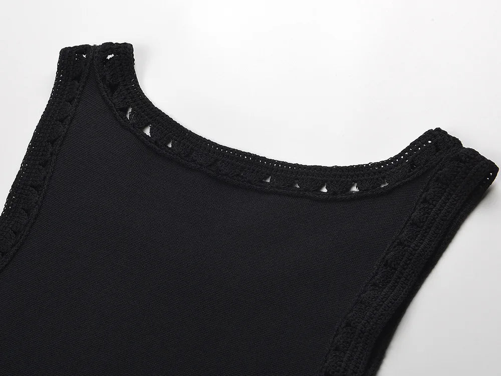 Tassel fringe knit Dress