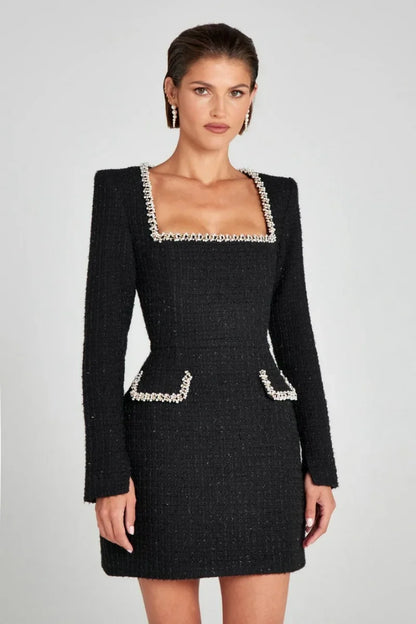 Beauty Elegant Tweed Mini