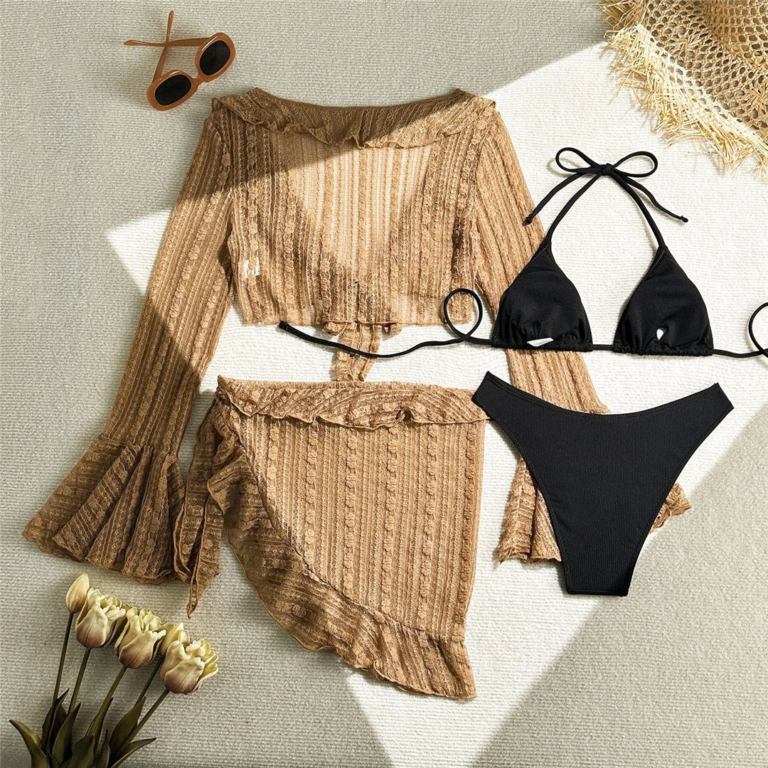 4PCS Bikini set