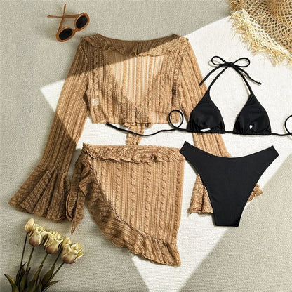 4PCS Bikini set