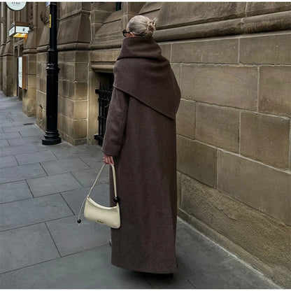 LONG Chic woolen coat