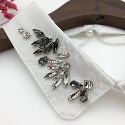 Embellished shirt collar- The royals collection