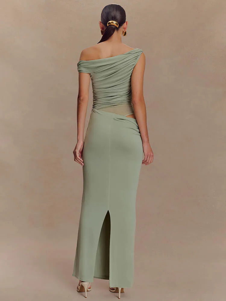 Backless Club Party Long Dress Elegant