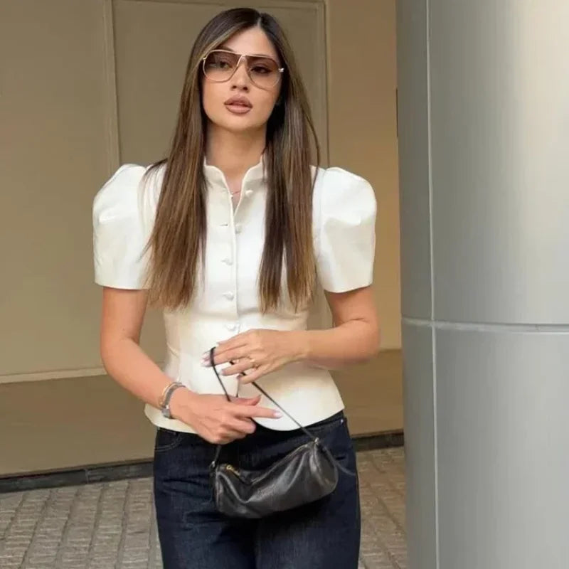 Zara Puff shirt