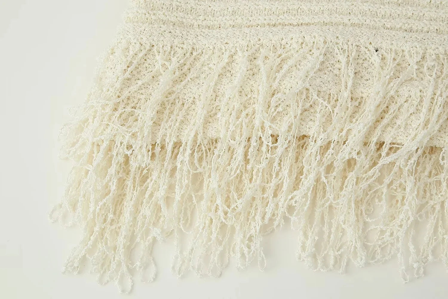 Summer Elegant Knitted Tassel Set