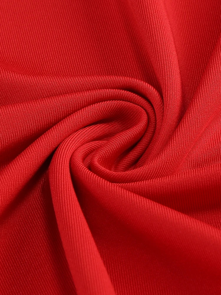 Metal Flower Skirt Two Piece Set