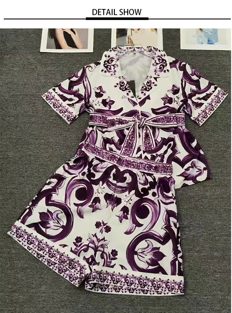 Dolce Purple Latest Set - Shellss