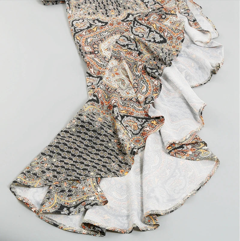 One-Shoulder cut out Sculpted Siren Dress