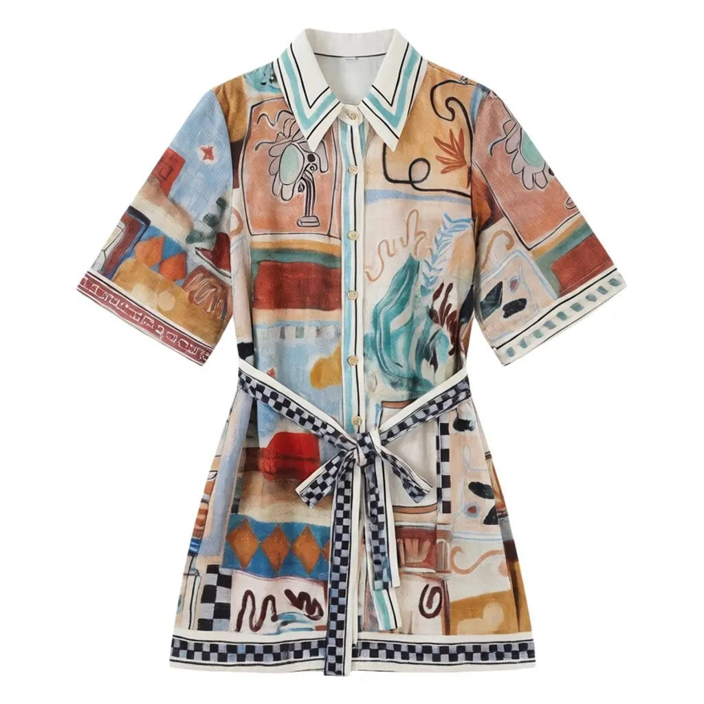 Alemais Short Dress FarmRio