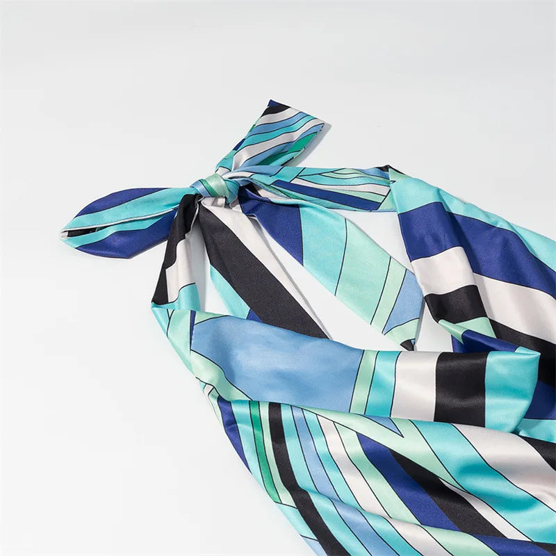 Pucci halterneck neck Long dress