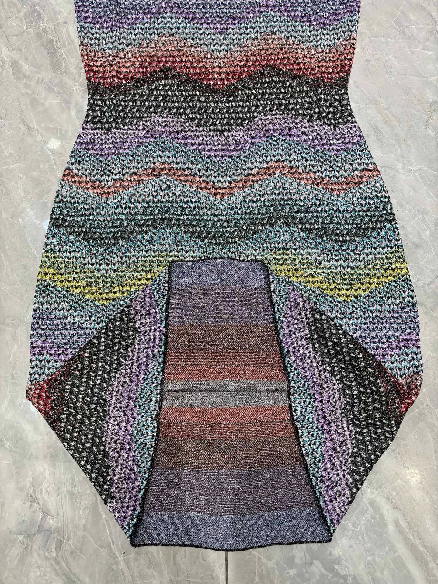 Missoni Zigzag Metallic Strap Mini Dress