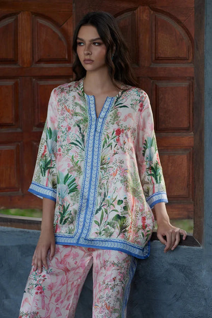 Pants Set Bohemian V-neck