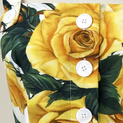 Yellow Rose Dolce Dress