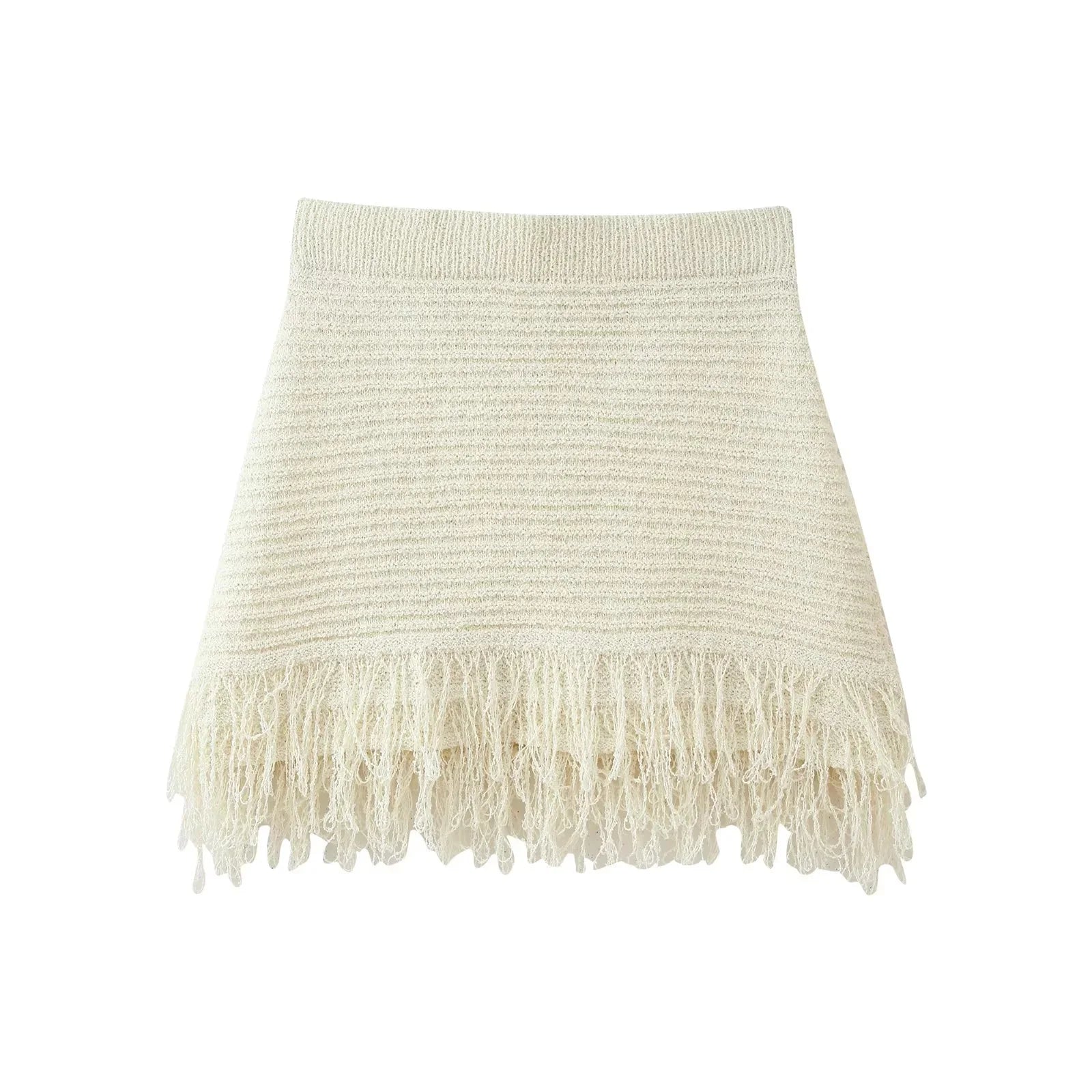 Summer Elegant Knitted Tassel Set