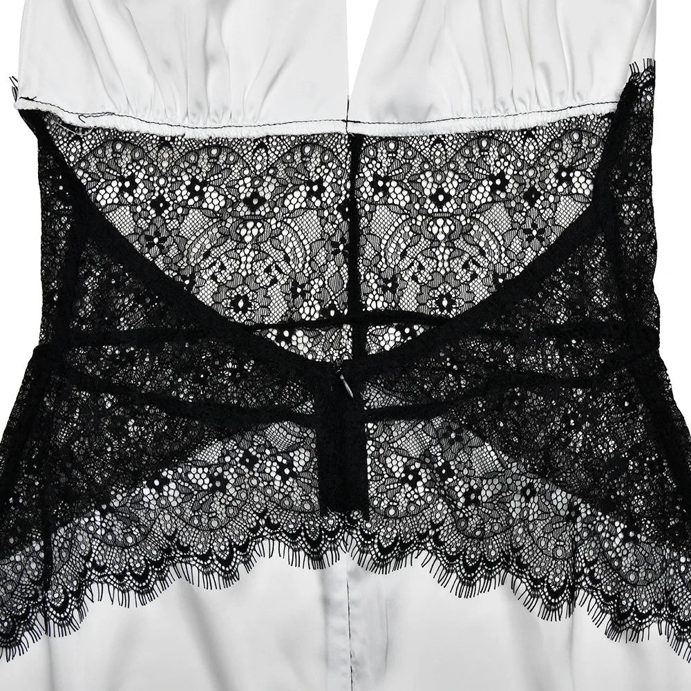 Polka dots with lace waist clio - Shellss