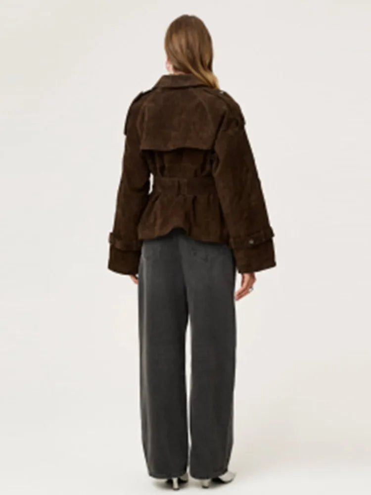Trending Brown Suede Jacket