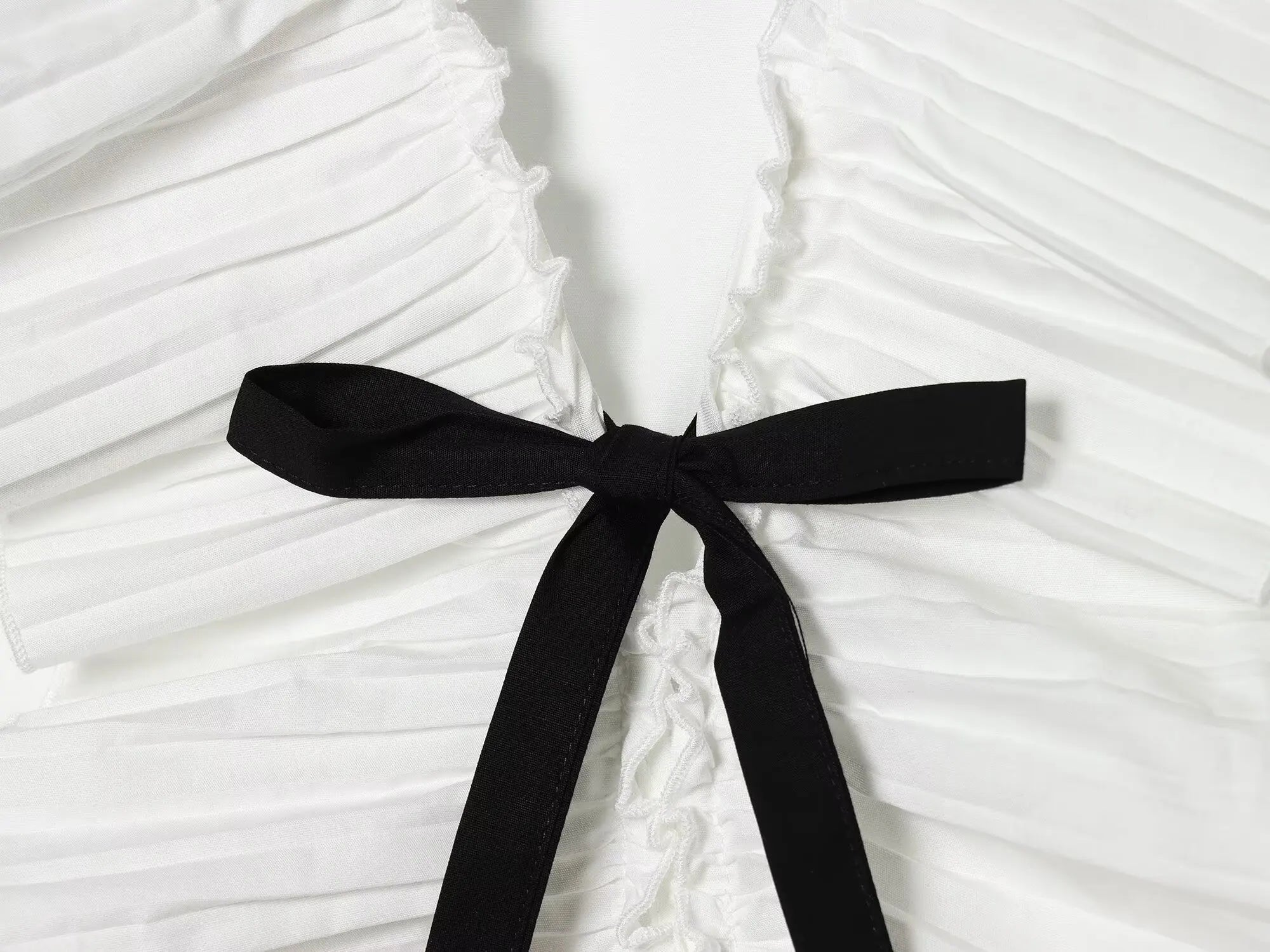 Zara frills Cotton Top