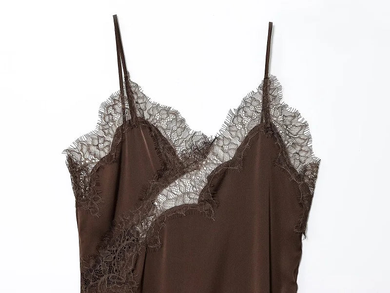 Zara Vibes Satin Lace