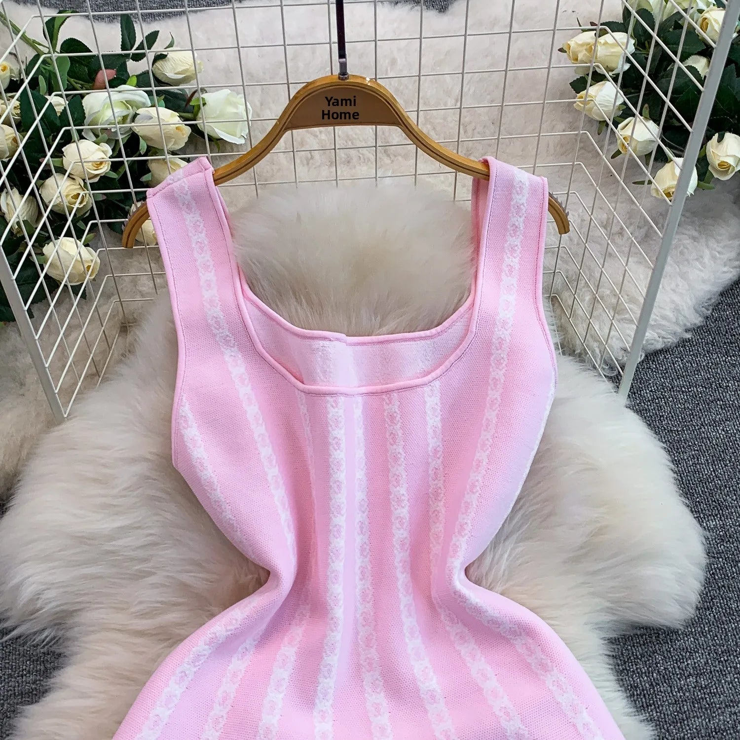 Maje Sandro Knit Pocket Dress