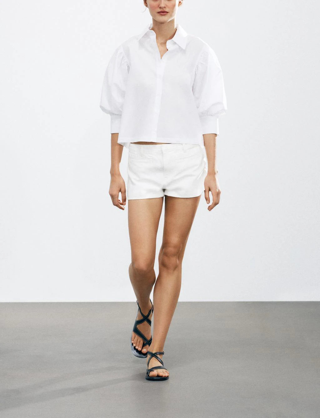 Classy CH White Cotton Shirt - Shellss
