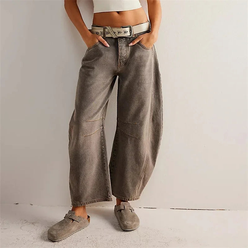 Zara Barrel Jeans