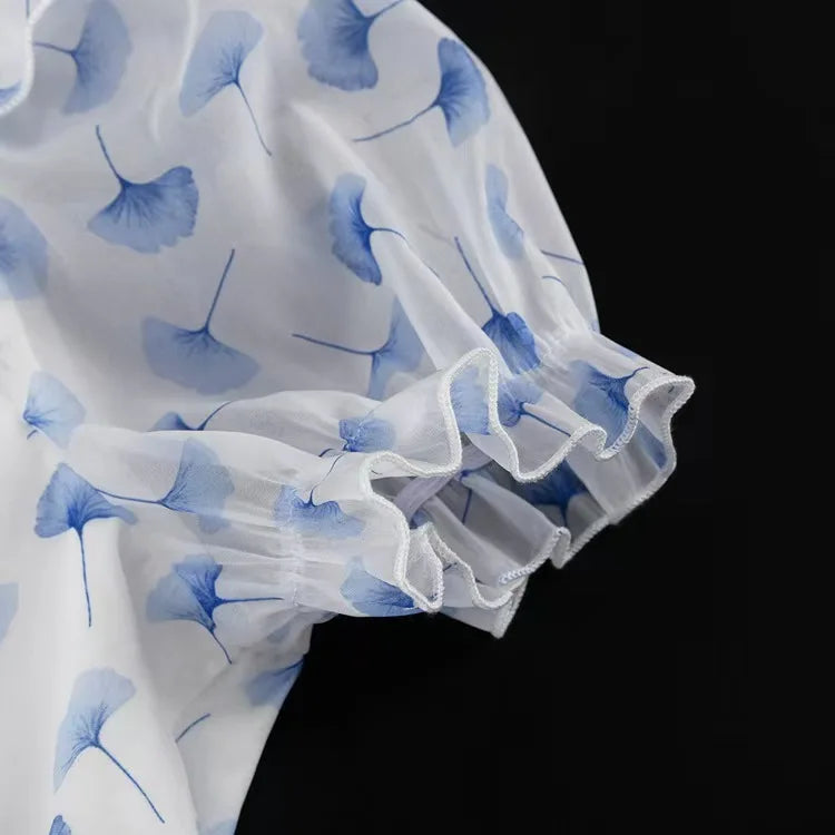 Puff sleeve classy dress