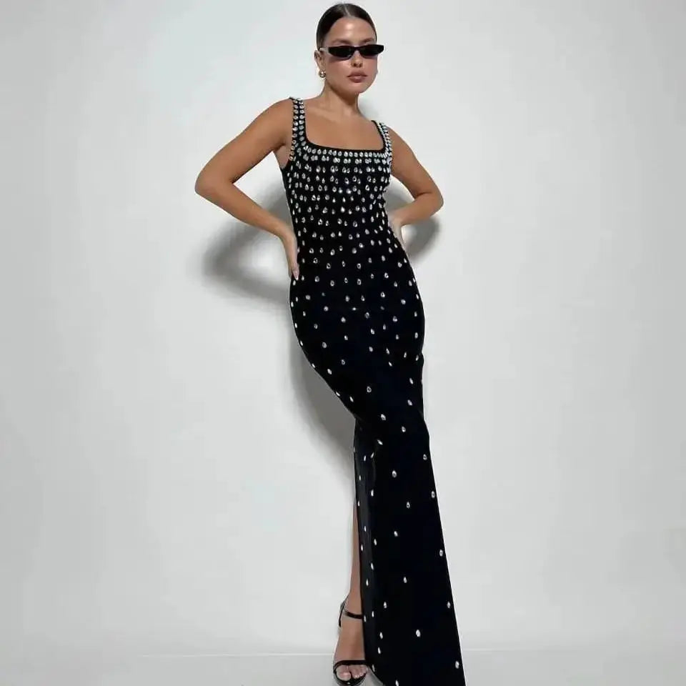 1 Party Crystal Bodycon Bandage Party - Shellss