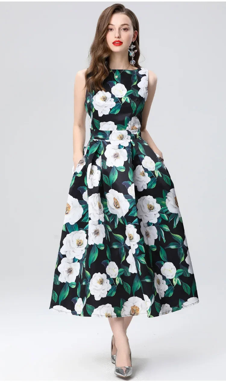 25' Gorgeous Floral Midi Dolce
