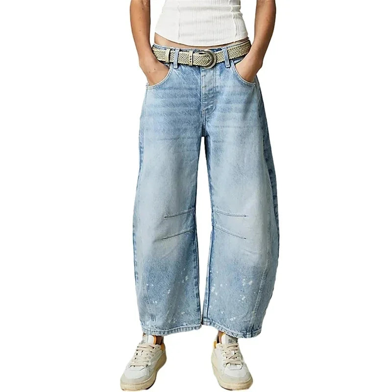 Zara Barrel Jeans