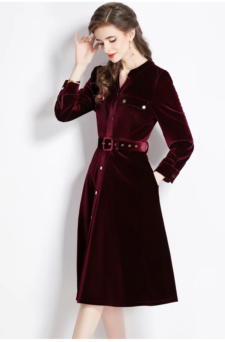 Kate Middleton's Velvet Dress